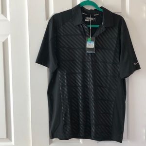 NWT- Nike gold shirt black medium